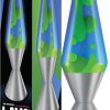 Lava The Original Lamp - 16.3 Emerald Tide ?C Classic Liquid Motion Lamp - Yellow Wax and Blue Liquid - Item #5139 (Amazon Exclusive)